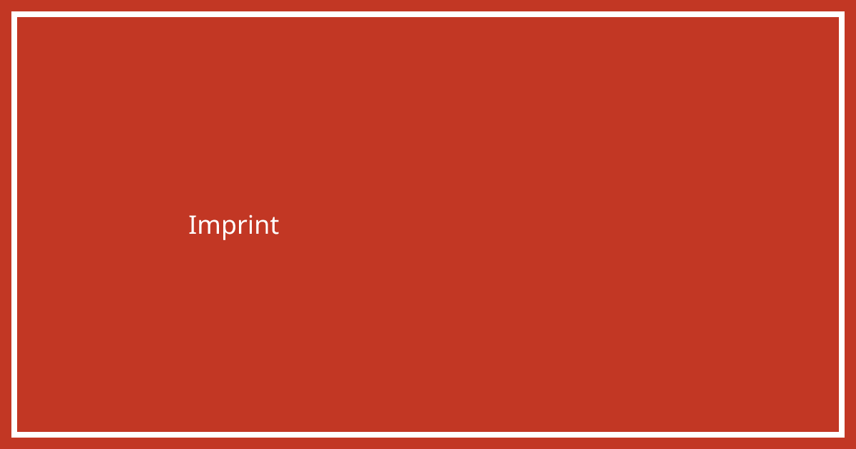 Imprint